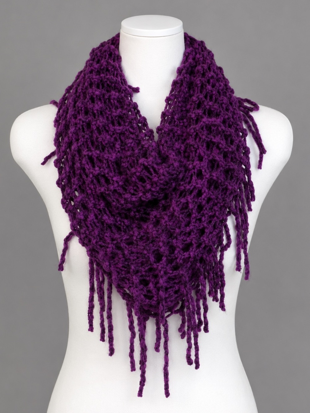 BoHo Hippie Lightweight Fringe Scarf